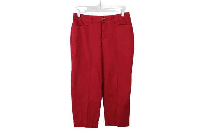 Croft Barrow Earrings Croft Barrow Classic Fit Stretch Capri 8
