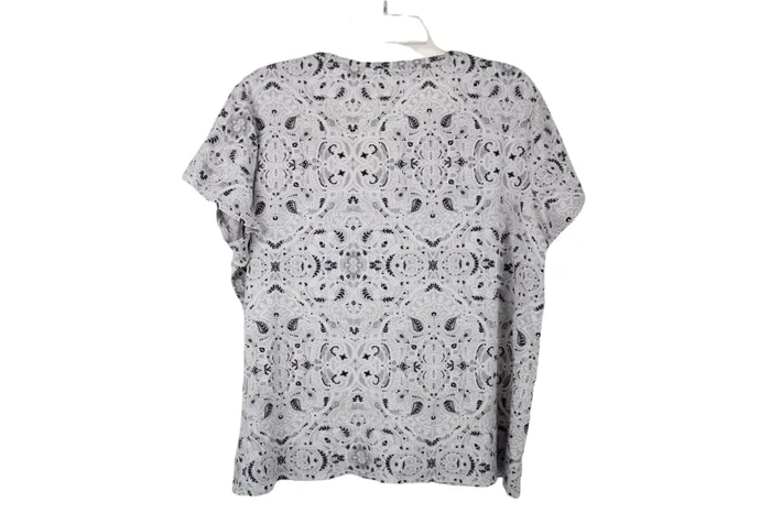 Croft Barrow Earrings Croft Barrow Classic Tee Paisley Top XL