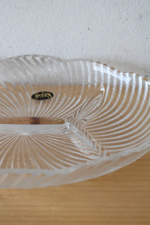 Crystal Clear Studios Crystal Clear Studios Etched Serving Platter Earrings