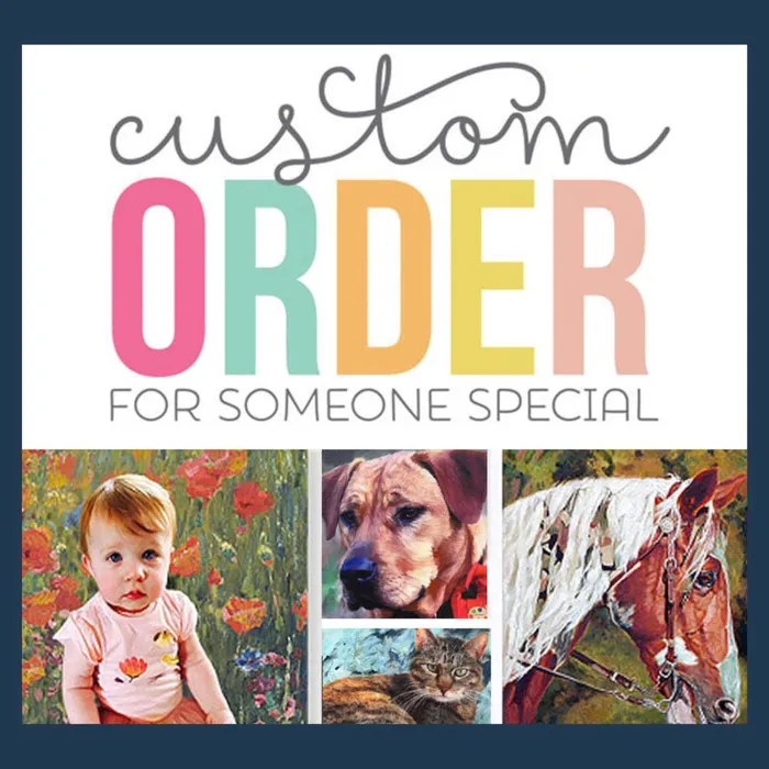 Custom Sparrow Oil Painting Portraits by NC Necklaces