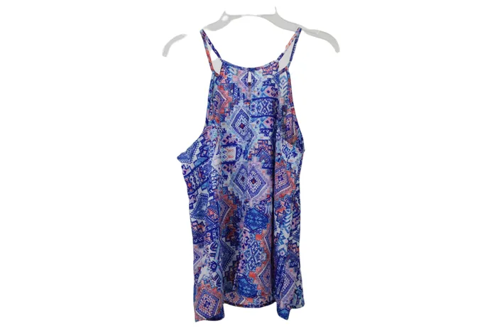 Derek Heart Blue Tank M Derek Heart Rings