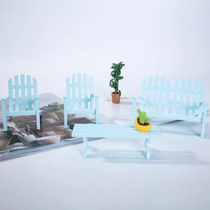 Dollhouse Park Table And Chairs CJ Necklaces