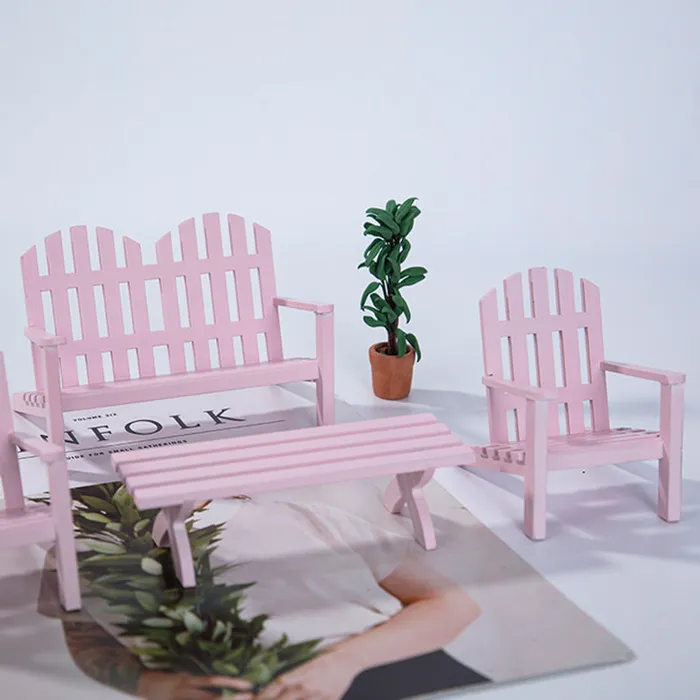 Dollhouse Park Table And Chairs CJ Necklaces