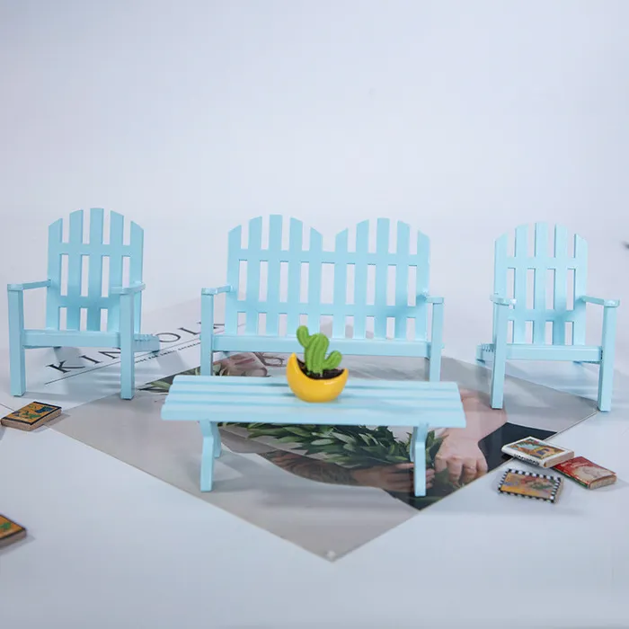 Dollhouse Park Table And Chairs CJ Necklaces