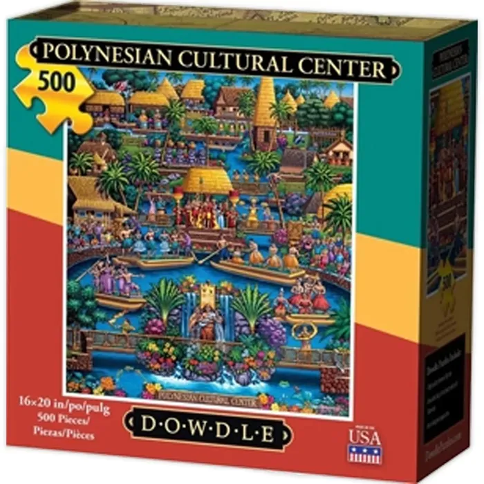 Dowdle Polynesian Cultural Center Jigsaw Puzzle 500 Pieces AMERICANAART Earrings Dowdle Polynesian Cultural Center Jigsaw Puzzle 500 Pieces AMERICANAART Earrings