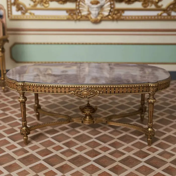 DSER Earrings Court Augustus II Furniture 16 Scale Side Table