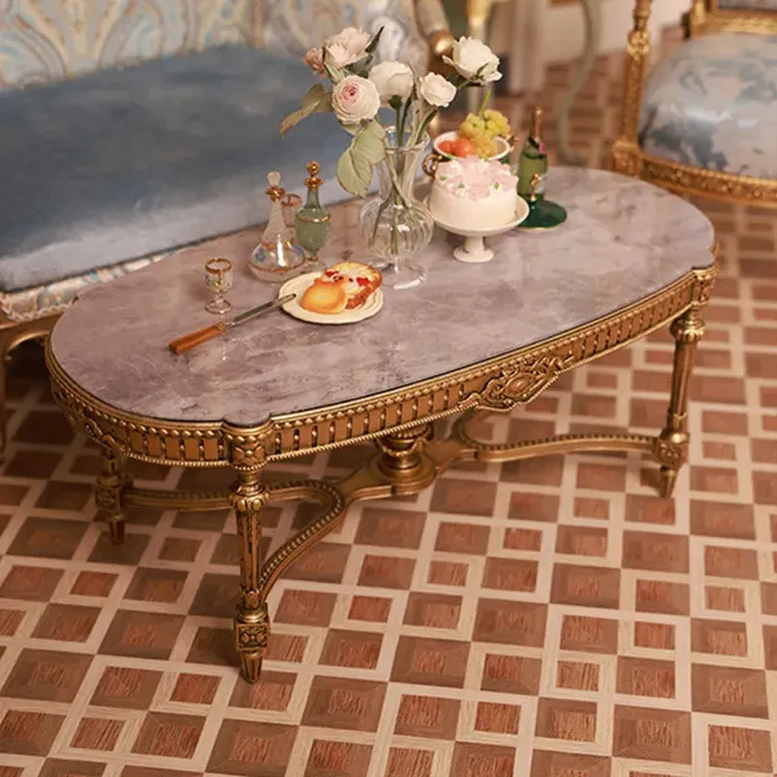 DSER Earrings Court Augustus II Furniture 16 Scale Side Table