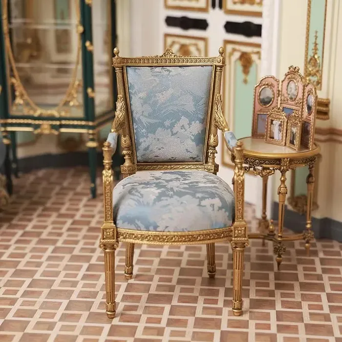 DSER Earrings Court Augustus II Furniture 16 Scale Side Table