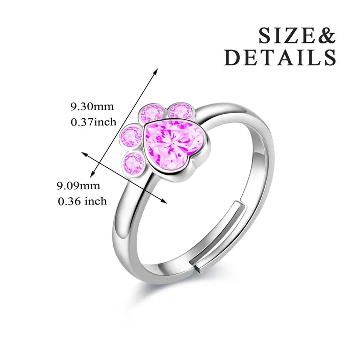 Earrings Anillo de plata y Aretes de plata con dije de Gato y Circonia Gold Shield