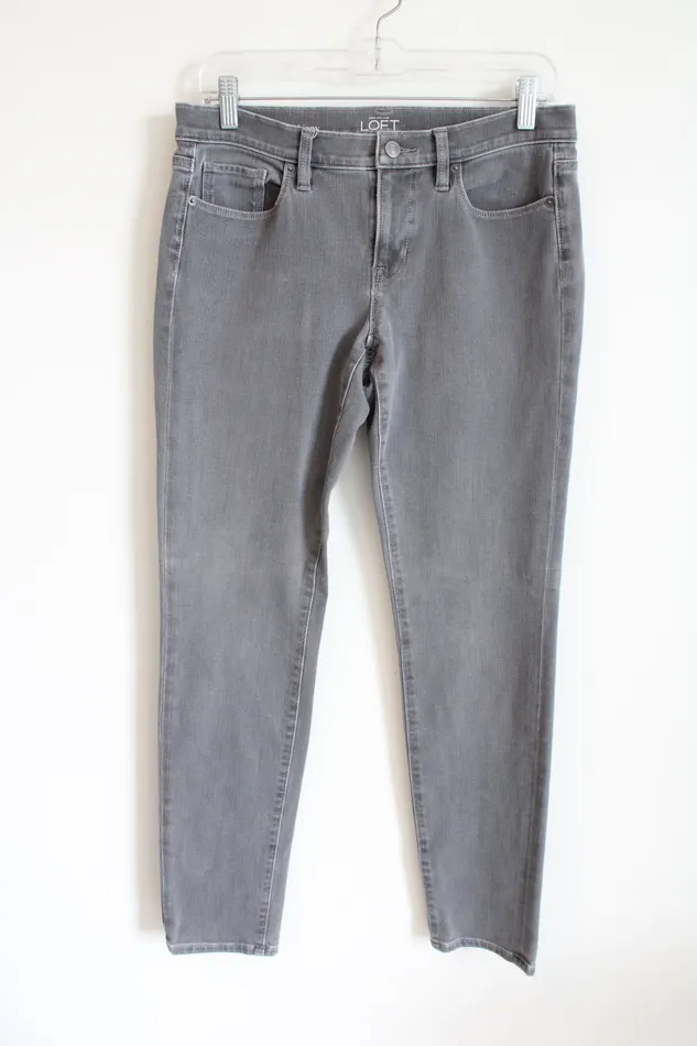 Earrings Ann Taylor LOFT Modern Skinny Gray Wash Jeans 298 Ann Taylor LOFT