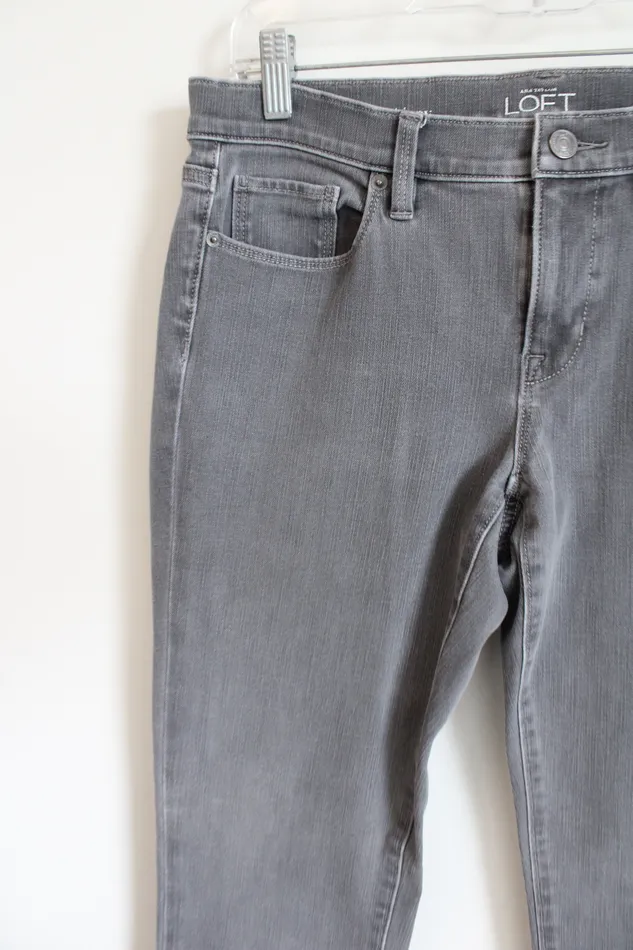 Earrings Ann Taylor LOFT Modern Skinny Gray Wash Jeans 298 Ann Taylor LOFT