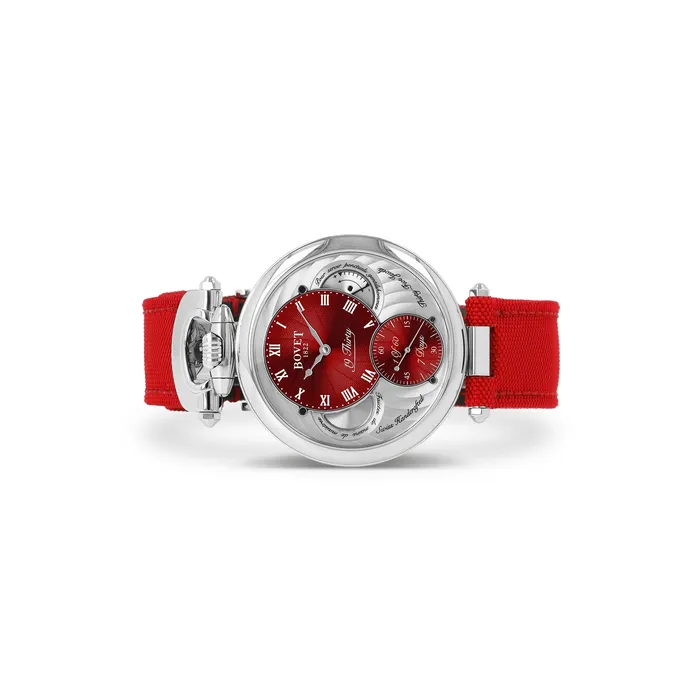 Earrings Bovet Bovet 19Thirty Great Guilloch Red Watch