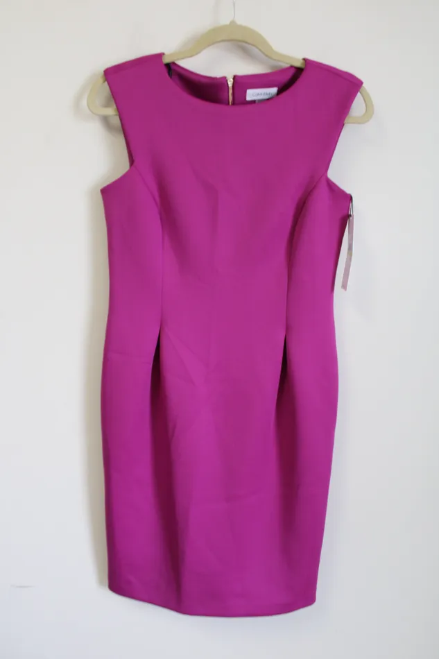 Earrings Calvin Klein NEW Calvin Klein Magenta Dress 4