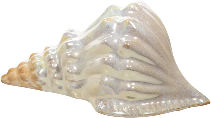 Earrings Ceramic Iridescent Shell 8 HOMEESSENTIALS