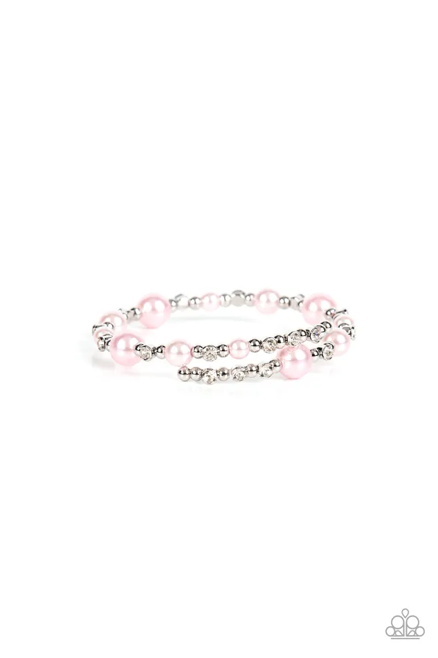 Earrings Chicly Celebrity Pink Paparazzi Accessories
