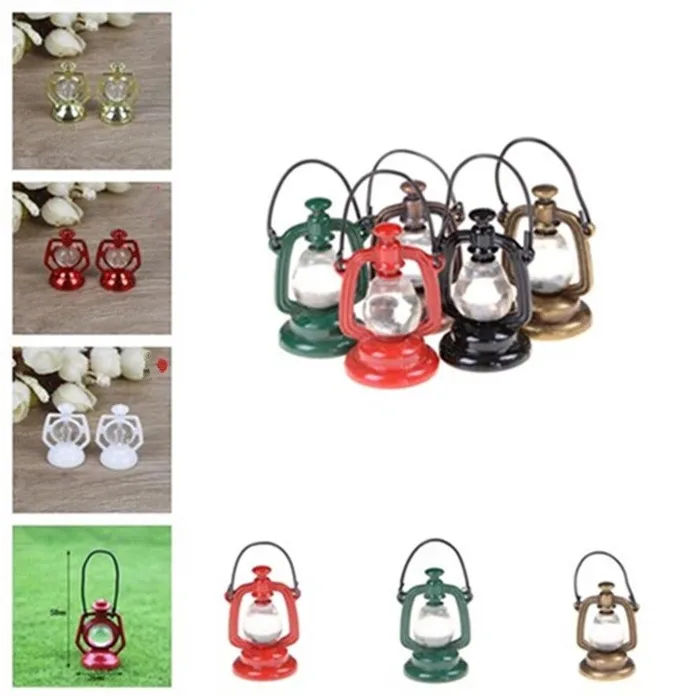 Earrings CJ Miniature Kerosene Lamp Dollhouse 1 12 scale