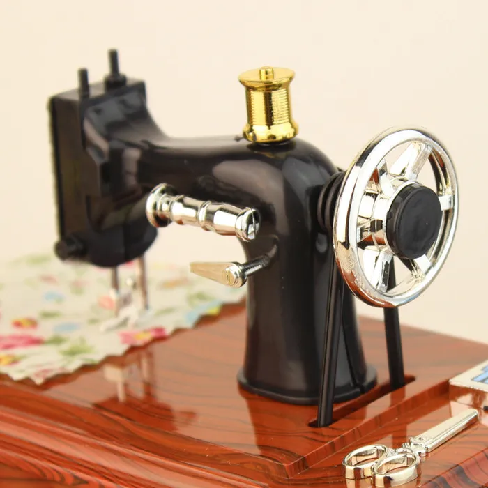 Earrings CJ Retro Nostalgic Simulation Sewing Machine Music Box Music Box Earrings CJ Retro Nostalgic Simulation Sewing Machine Music Box Music Box