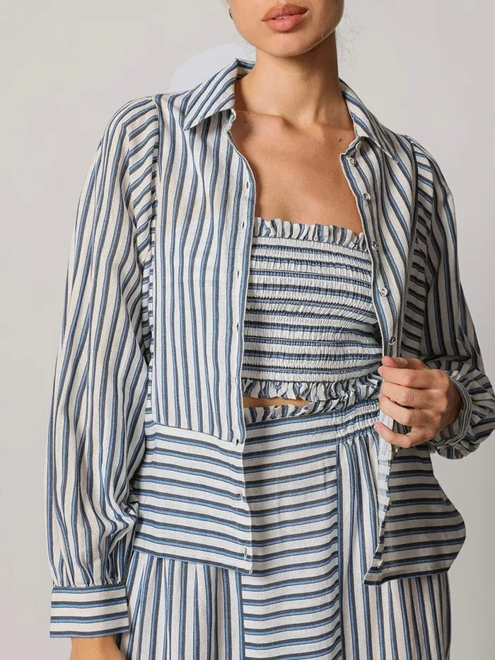 Earrings Cleobella Cleobella Bristol Top Skirt Set