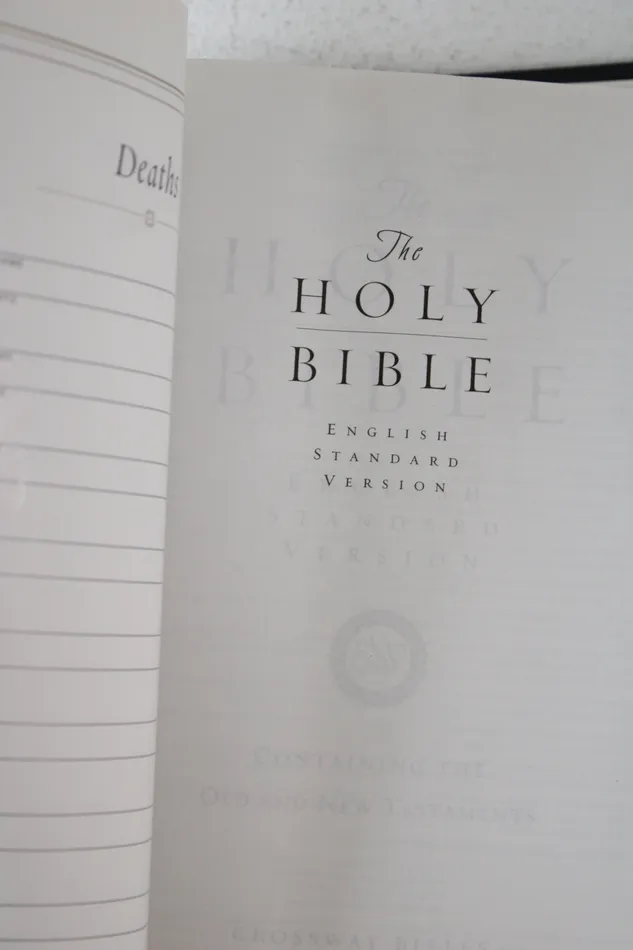 Earrings Crossway Bibles The Holy Bible English Standard Version Hardcover