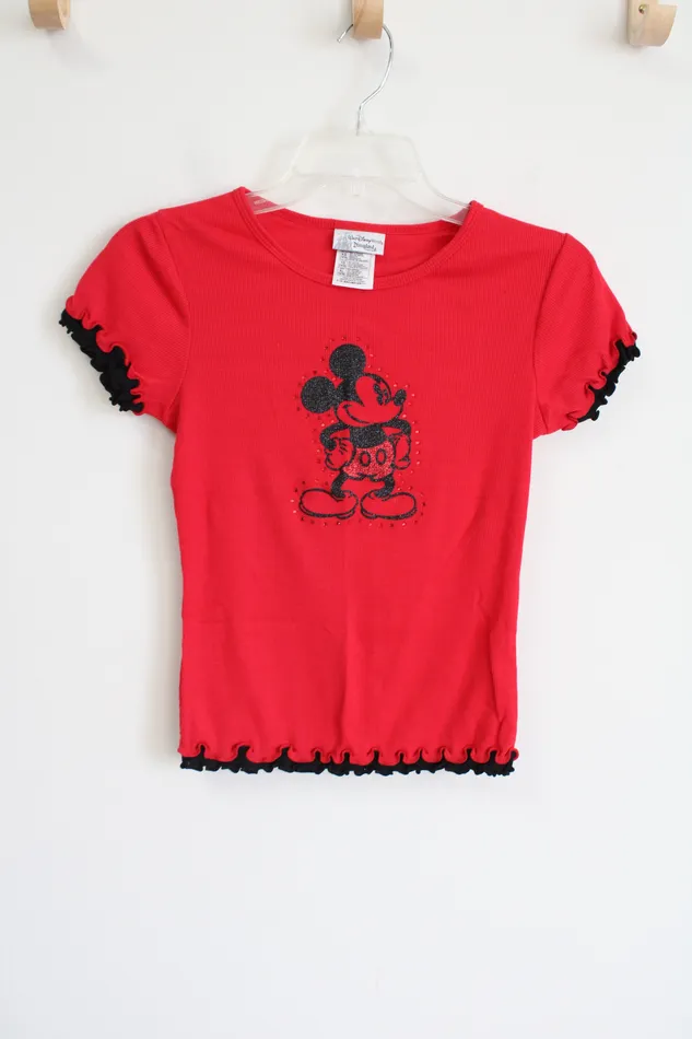 Earrings Disney Walt Disney World Disney Land Red Mickey Mouse Tee Youth XL 1416 Earrings Disney Walt Disney World Disney Land Red Mickey Mouse Tee Youth XL 1416