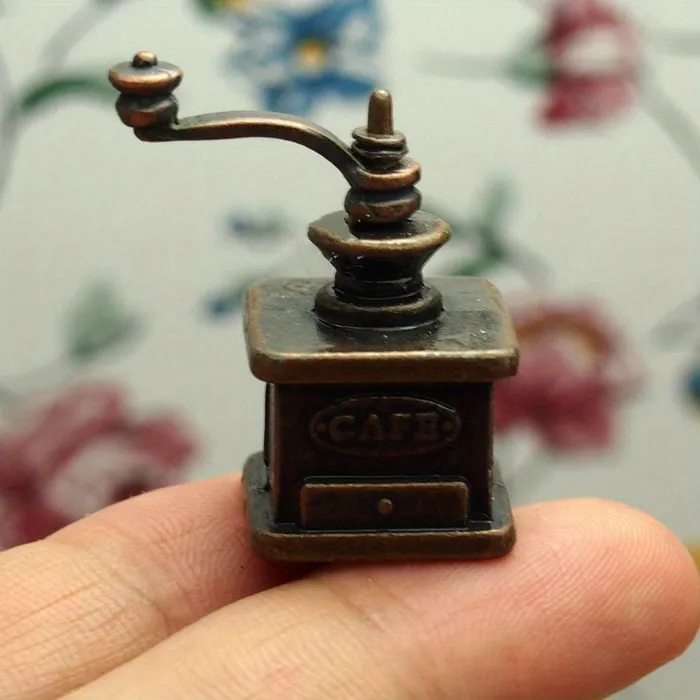 Earrings DS 112 Scale Vintage Style Dollhouse Miniature Kitchen Coffee Grinder