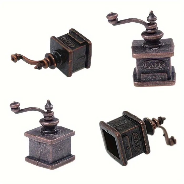 Earrings DS 112 Scale Vintage Style Dollhouse Miniature Kitchen Coffee Grinder Earrings DS 112 Scale Vintage Style Dollhouse Miniature Kitchen Coffee Grinder