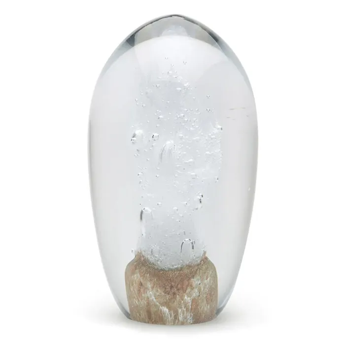 Earrings DYNASTYGAL Dynasty Gallery Glow in the Dark Glass Geyser Paperweight