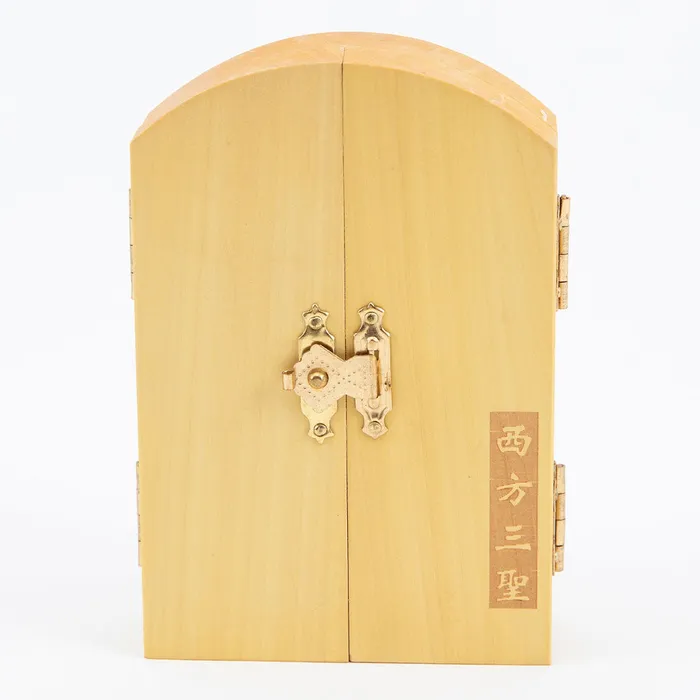 Earrings Eastern Elm Trifold Portable Kuan Yin Medicine Buddha Shrine