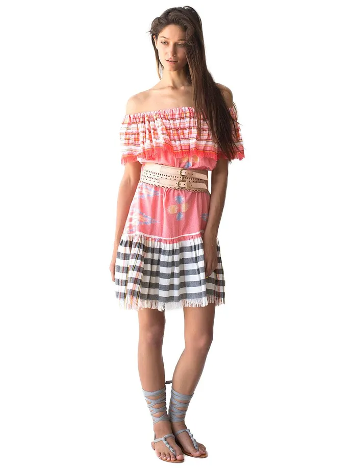 Earrings Erika Pea RITA IKAT SHORT DRESS
