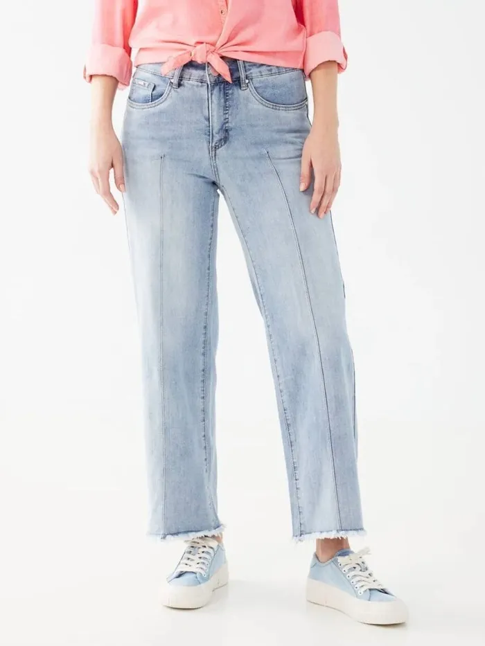 Earrings French Dressing Jeans FDJ Olivia Wide Leg Jean