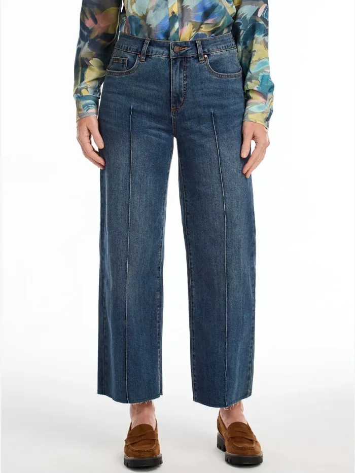 Earrings French Dressing Jeans FDJ Olivia Wide Leg Jean