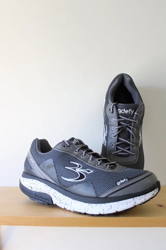 Earrings Gdefy NEW Gdefy Mighty Walk Gray Sneakers Size 13