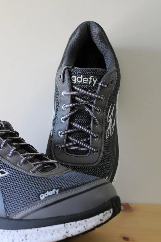 Earrings Gdefy NEW Gdefy Mighty Walk Gray Sneakers Size 13