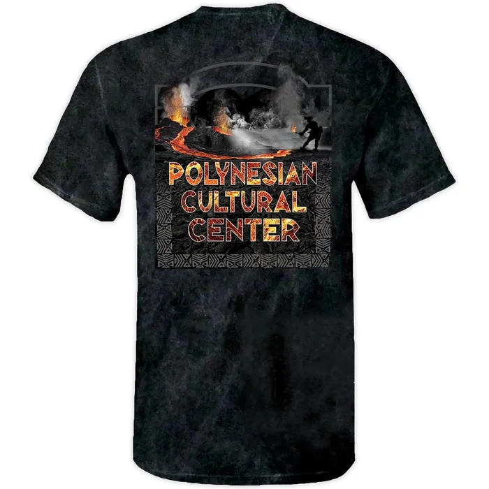Earrings GREATMOUNTAINWE Polynesian Cultural Center Lava Flow Fire Knife Tee Shirt Earrings GREATMOUNTAINWE Polynesian Cultural Center Lava Flow Fire Knife Tee Shirt