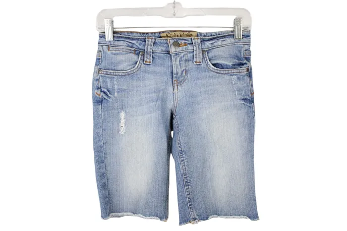 Earrings Hint Jeans Denim Shorts 1 Hint