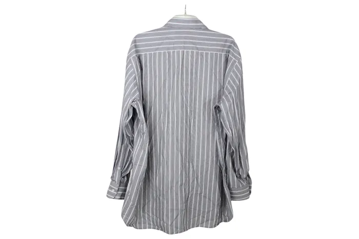 Earrings Jay Leonard Jay Leonard Traditional Gray Striped Shirt 18 Big 3435