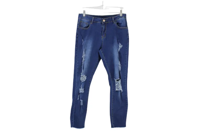 Earrings Jubilee Thrift Distressed Mid Wash Jeggings 12