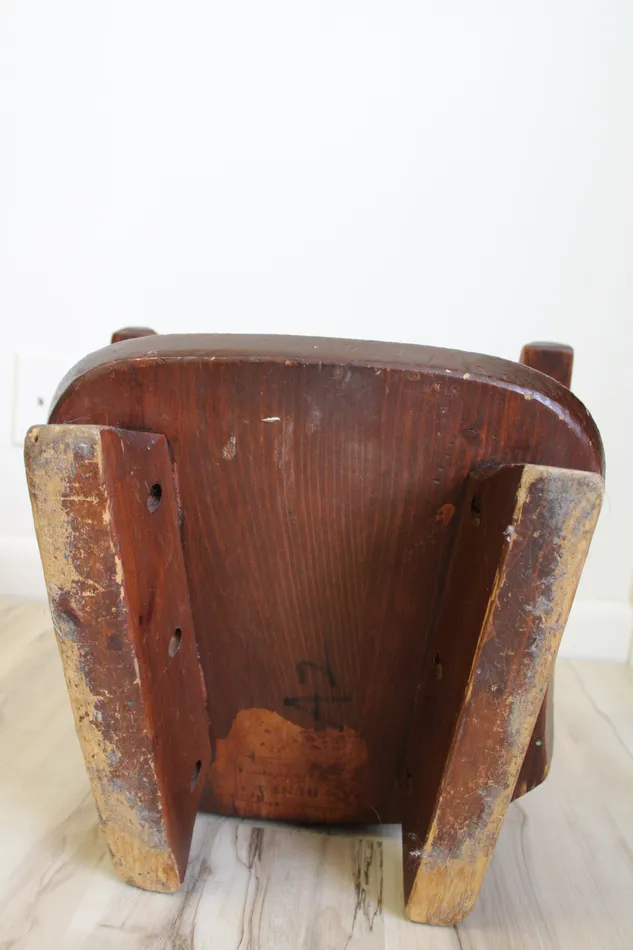 Earrings Jubilee Thrift Hunt Country Furniture Wingdale NY Antique Wooden Childrens Chair