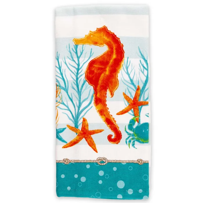 Earrings KAYDEEDESIGNS Kay Dee Seahorse Kitchen Towel
