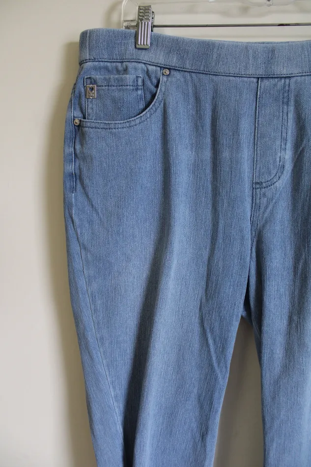 Earrings Kim Gravel Belle stretch Denim Long Shorts 14 Kim Gravel