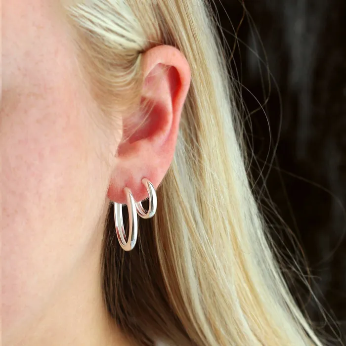 Earrings Kris Nations Hollow Hoop Earrings Set Earrings Kris Nations Hollow Hoop Earrings Set