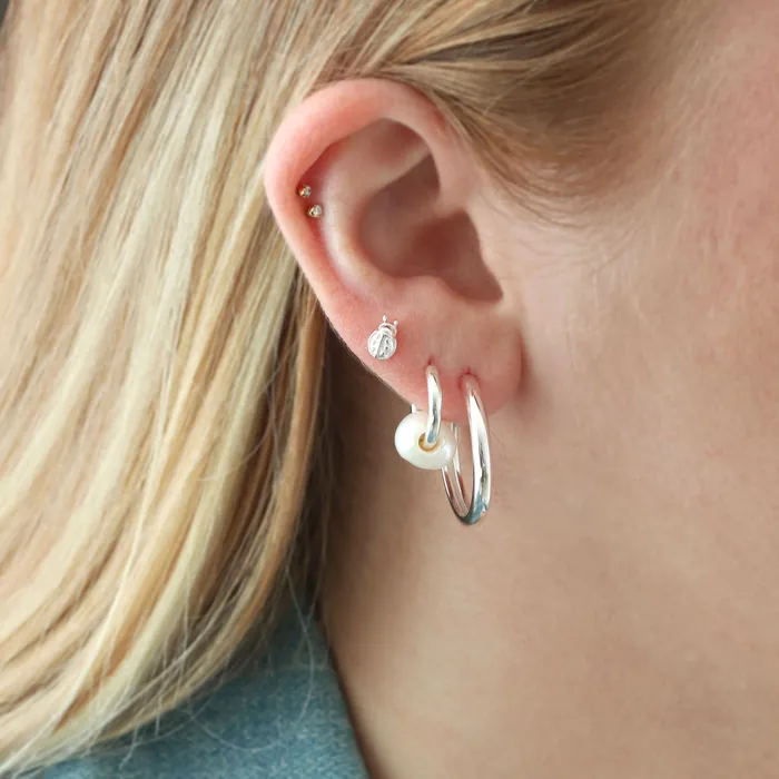 Earrings Kris Nations Ladybug Stud Earrings