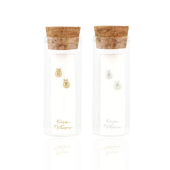 Earrings Kris Nations Ladybug Stud Earrings