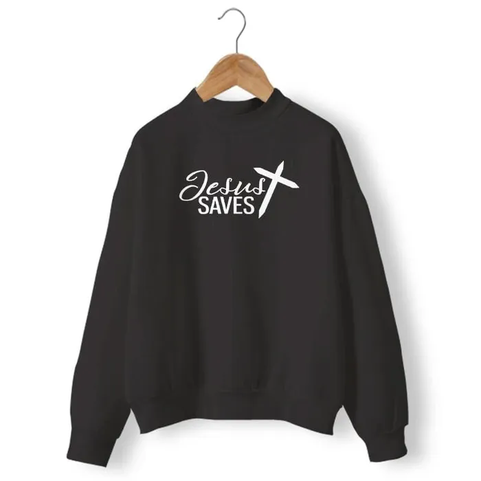 Earrings Lords Guidance Christian Sweatshirt br Jesus Saves
