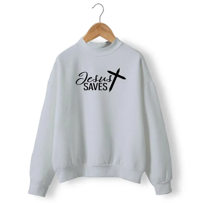 Earrings Lords Guidance Christian Sweatshirt br Jesus Saves