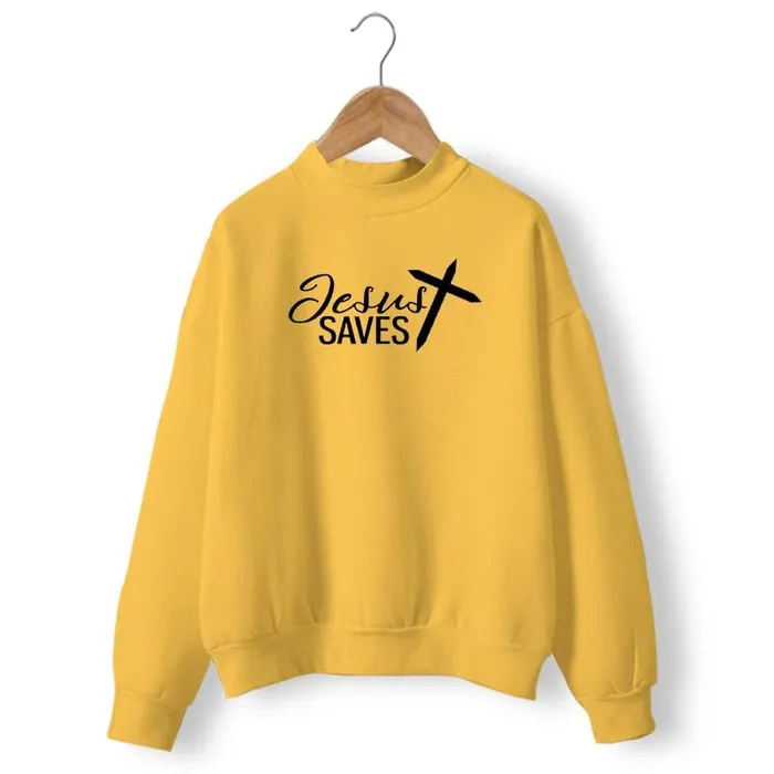 Earrings Lords Guidance Christian Sweatshirt br Jesus Saves