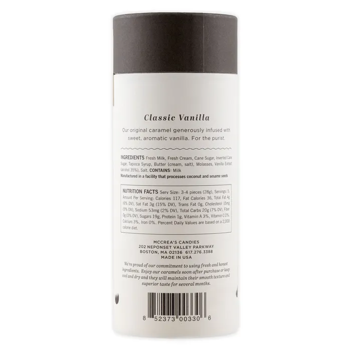 Earrings MCCREAS McCreas Classic Vanilla Caramels 55 oz Tube