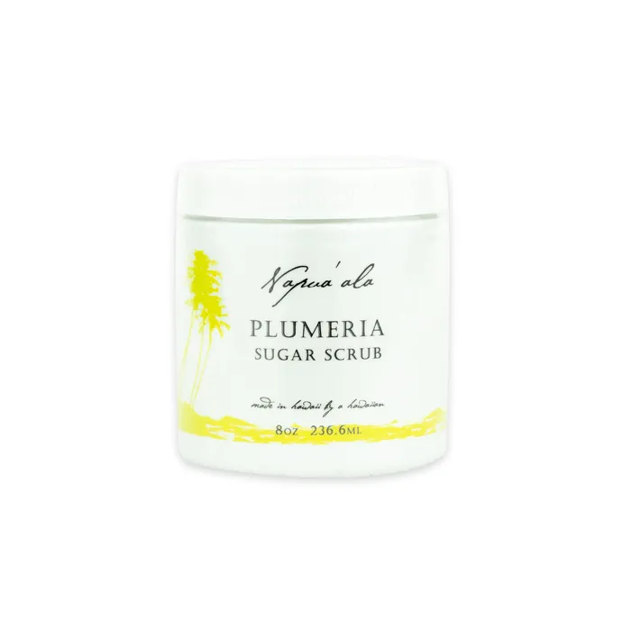 Earrings Napuaala Plumeria Sugar Scrub 8oz LORASILVA