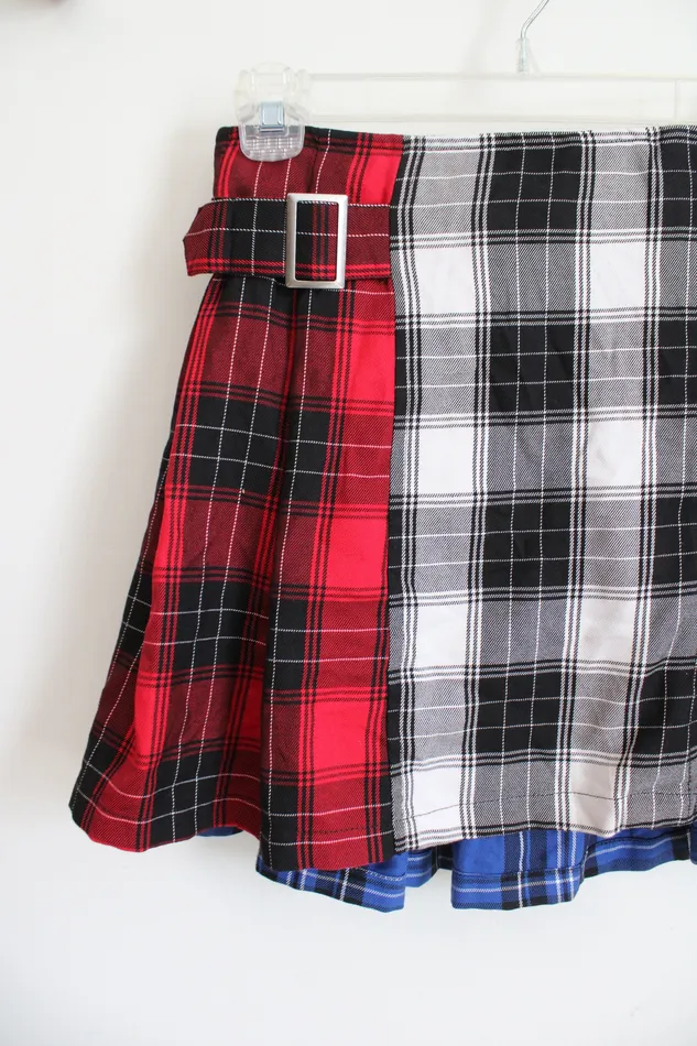 Earrings NEW Justice Plaid Kilt Style Skirt 1416 Justice