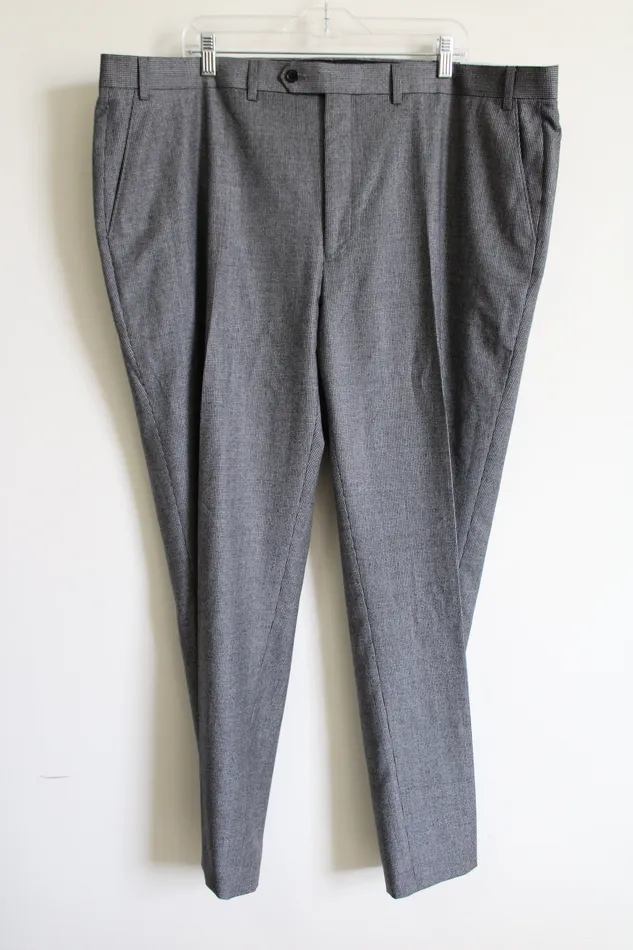 Earrings NEW Ralph Lauren Gray Houndstooth Classic Fit Suit Trouser 44X32 Ralph Lauren